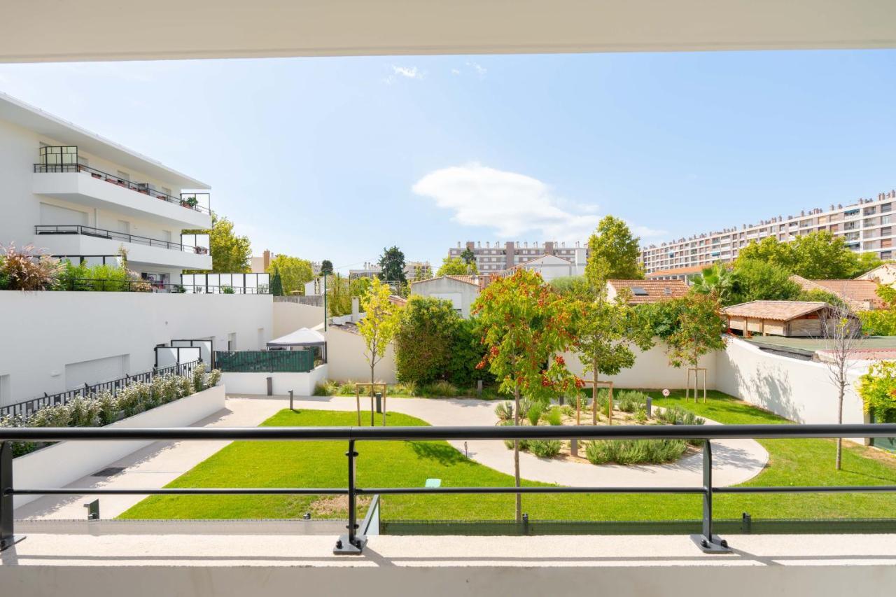 T2 Entre la plage et le Vélodrome-Terrasse / Parking Marseille Extérieur photo